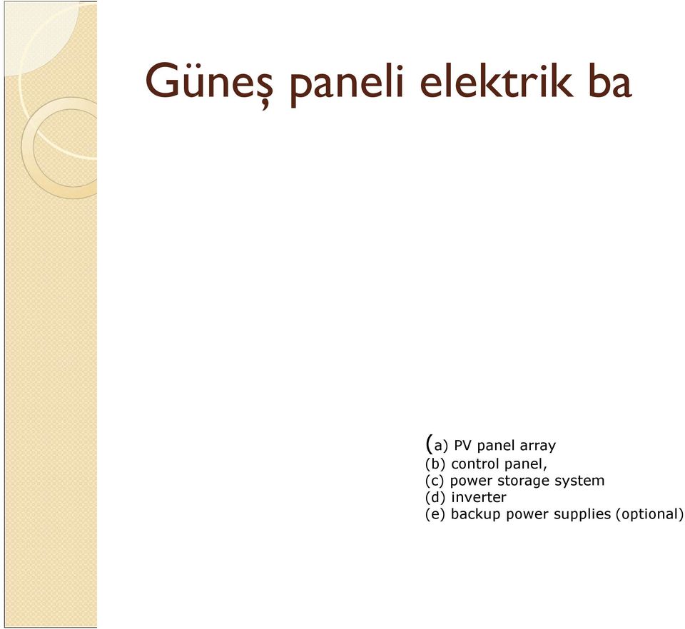 (c) power storage system (d)