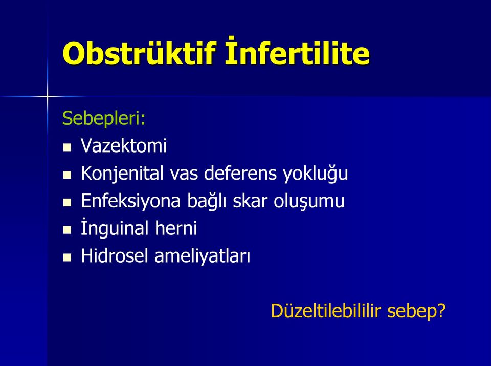 Enfeksiyona bağlı skar oluşumu İnguinal