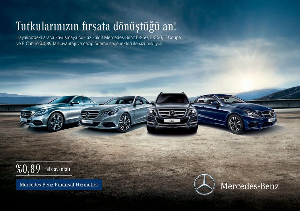 Mercedes-Benz E-250, E-350, E Coupe ve E