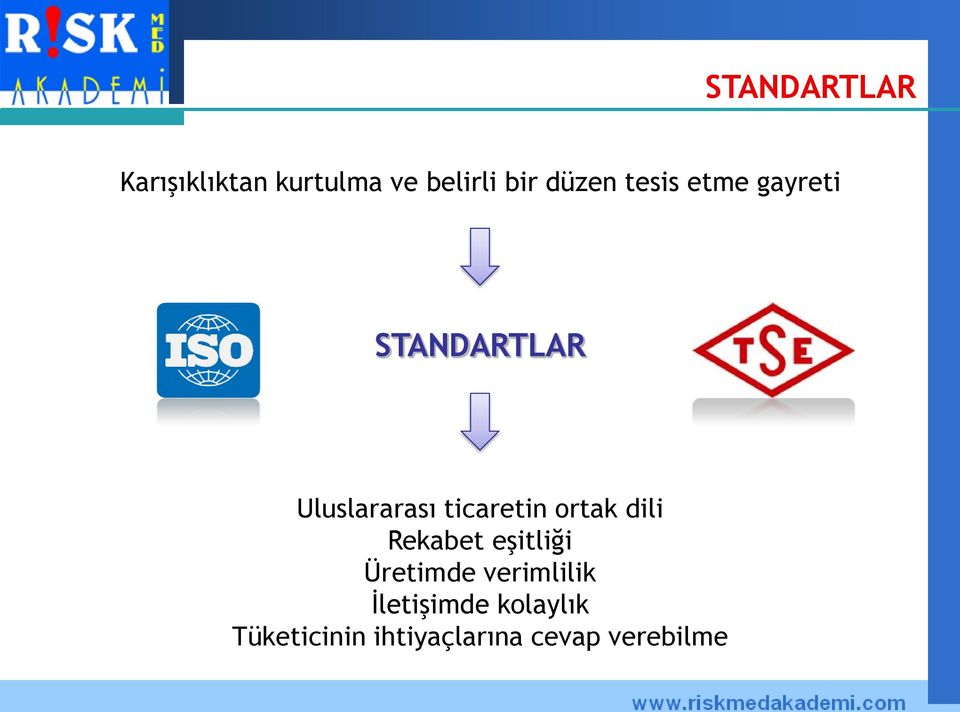 ticaretin ortak dili Rekabet eşitliği Üretimde