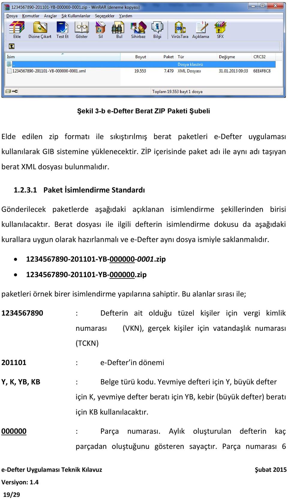 1 Paket İsimlendirme Standardı Gönderilecek paketlerde aşağıdaki açıklanan isimlendirme şekillerinden birisi kullanılacaktır.