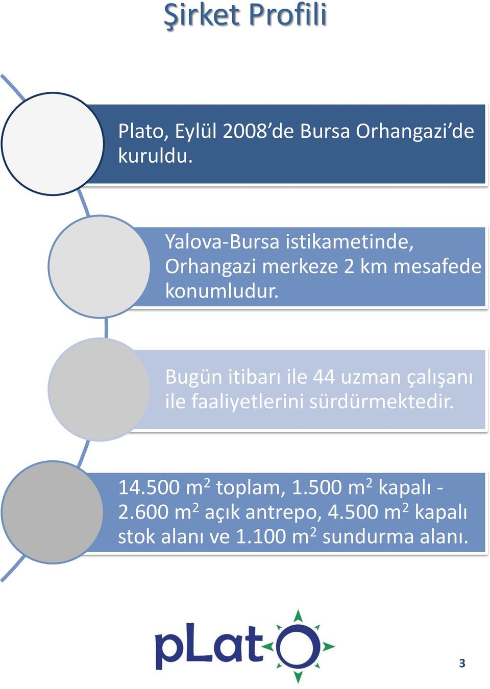 Bugün itibarı ile 44 uzman çalışanı ile faaliyetlerini sürdürmektedir. 14.