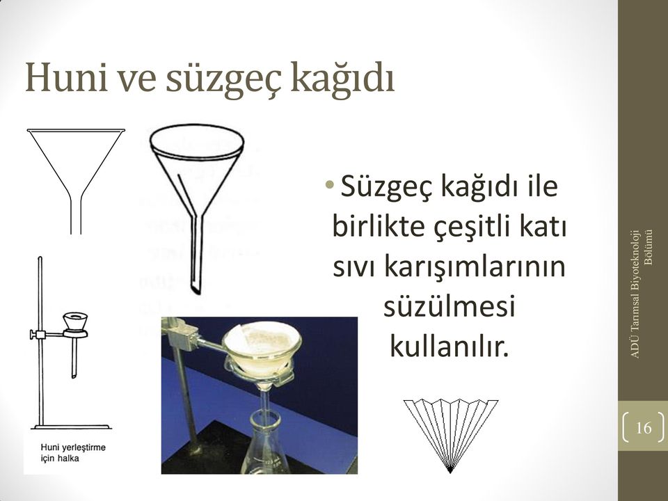 çeşitli katı sıvı