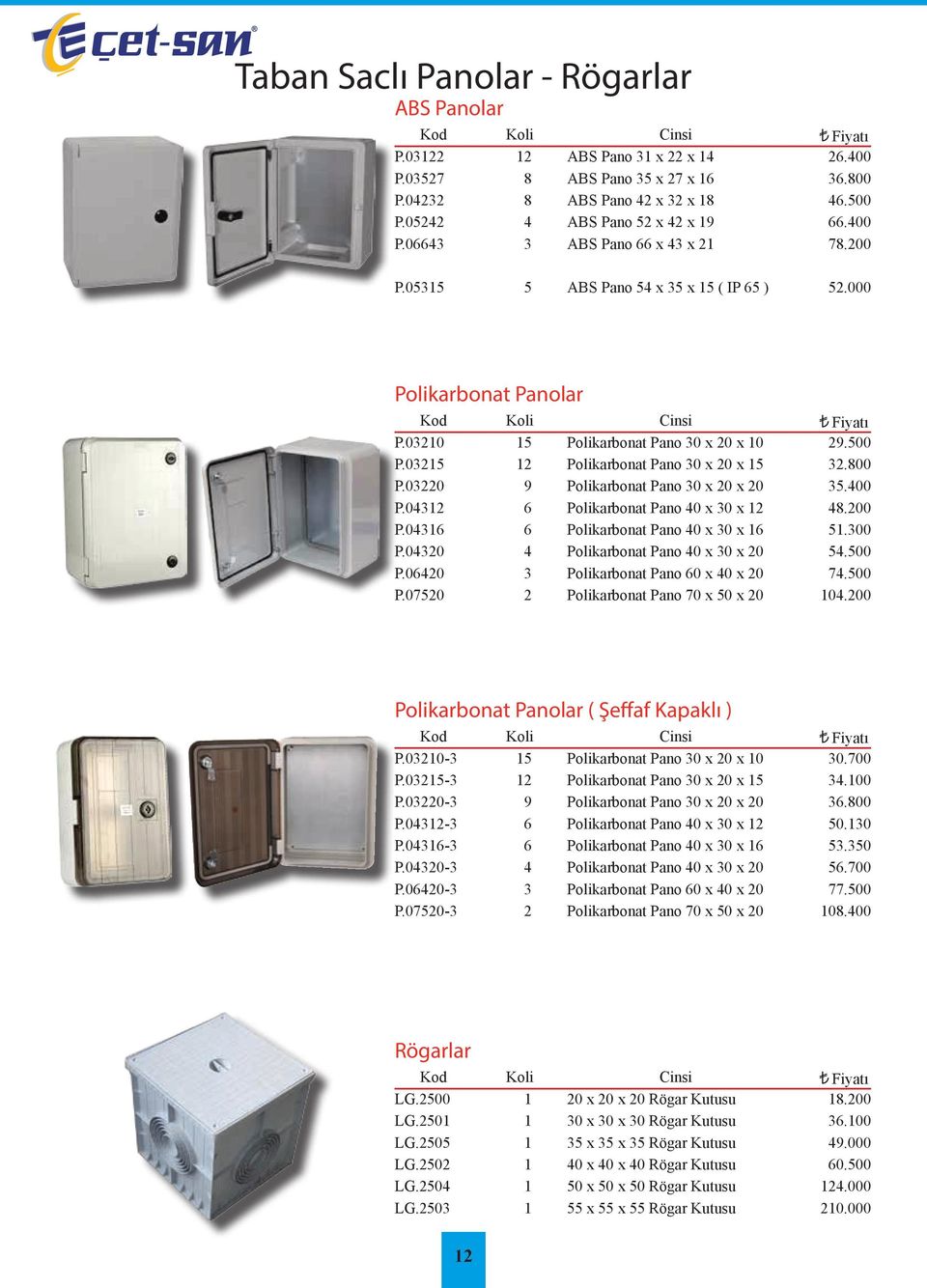 075 5 2 9 4 3 2 Polikarbonat Pano x x 0 Polikarbonat Pano x x 5 Polikarbonat Pano x x Polikarbonat Pano 40 x x 2 Polikarbonat Pano 40 x x Polikarbonat Pano 40 x x Polikarbonat Pano 0 x 40 x