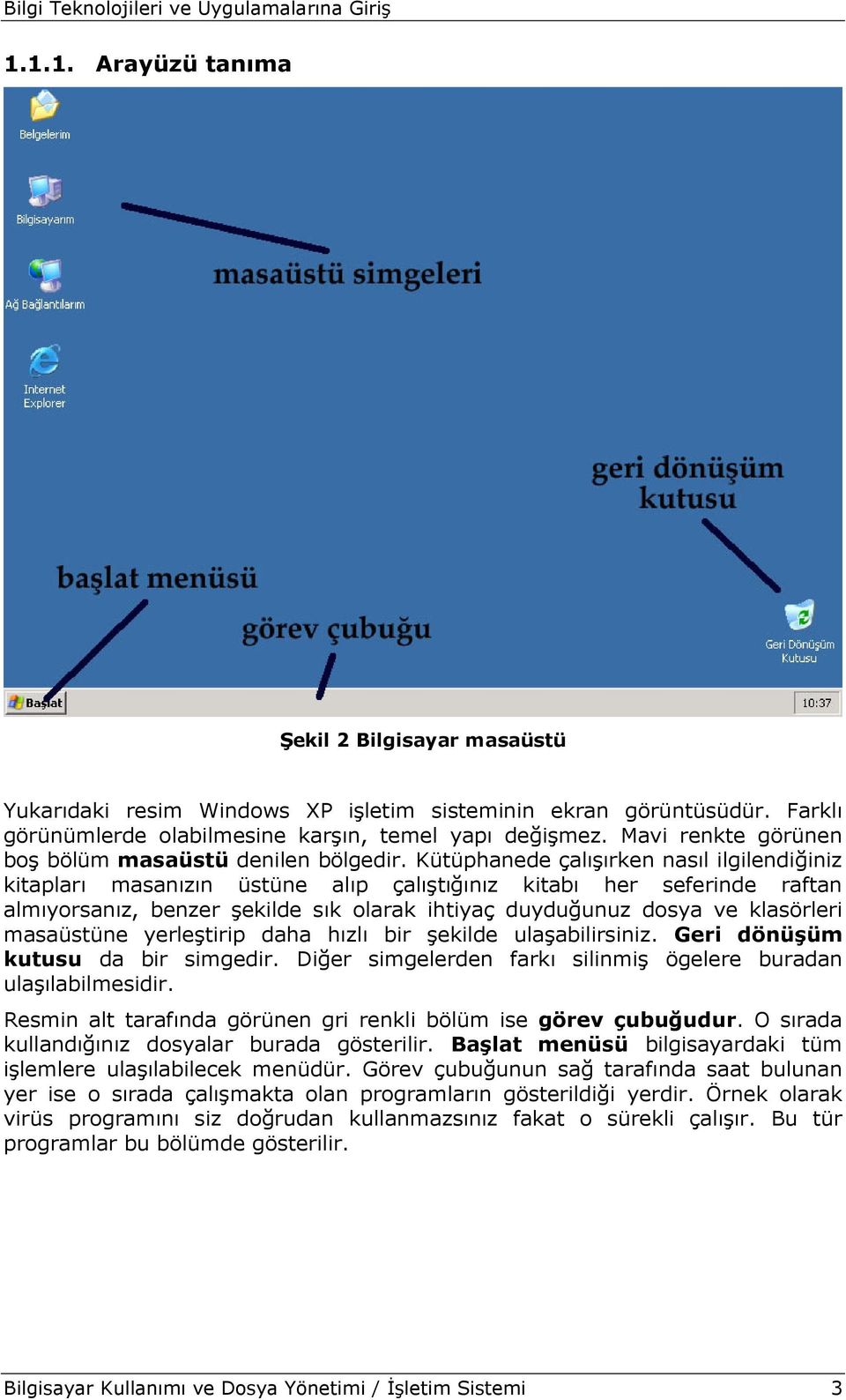 Kütüphanede çalışırken nasıl ilgilendiğiniz kitapları masanızın üstüne alıp çalıştığınız kitabı her seferinde raftan almıyorsanız, benzer şekilde sık olarak ihtiyaç duyduğunuz dosya ve klasörleri