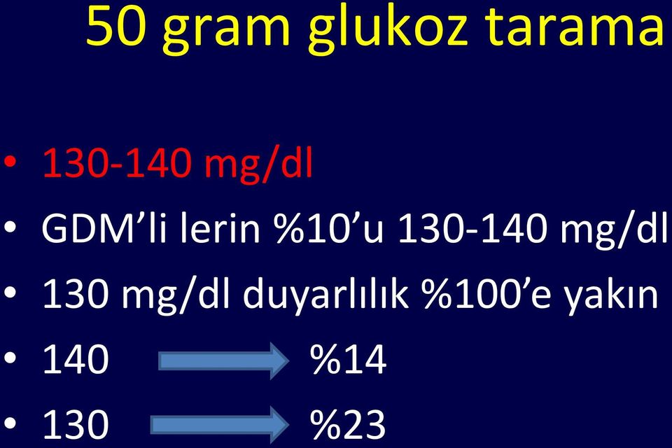 130-140 mg/dl 130 mg/dl