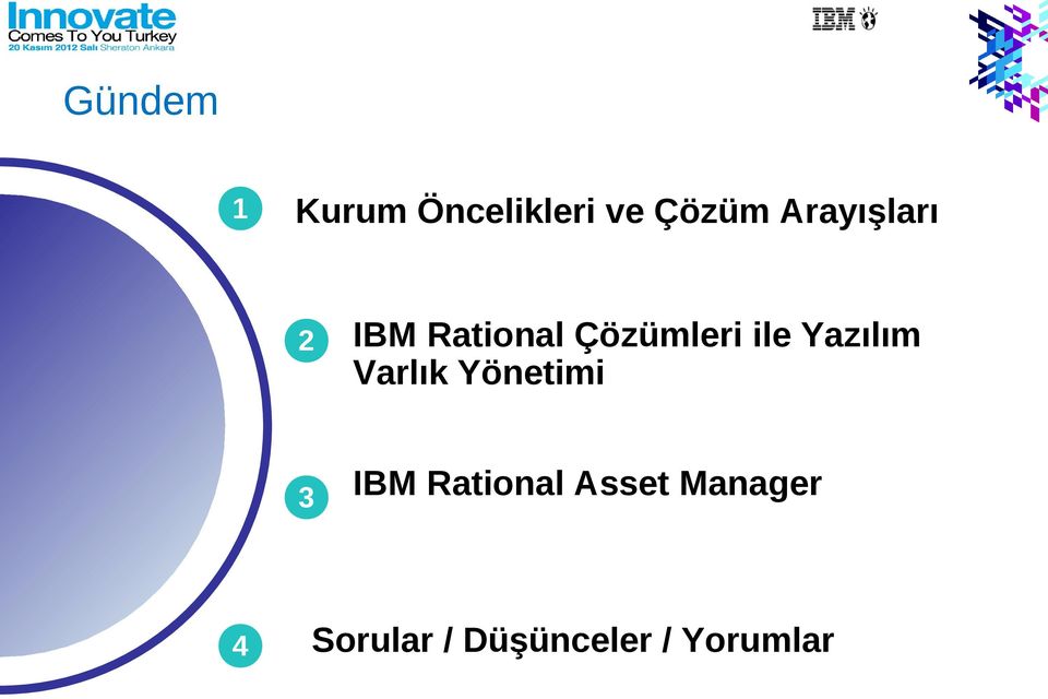 Yazılım Varlık Yönetimi 3 IBM Rational