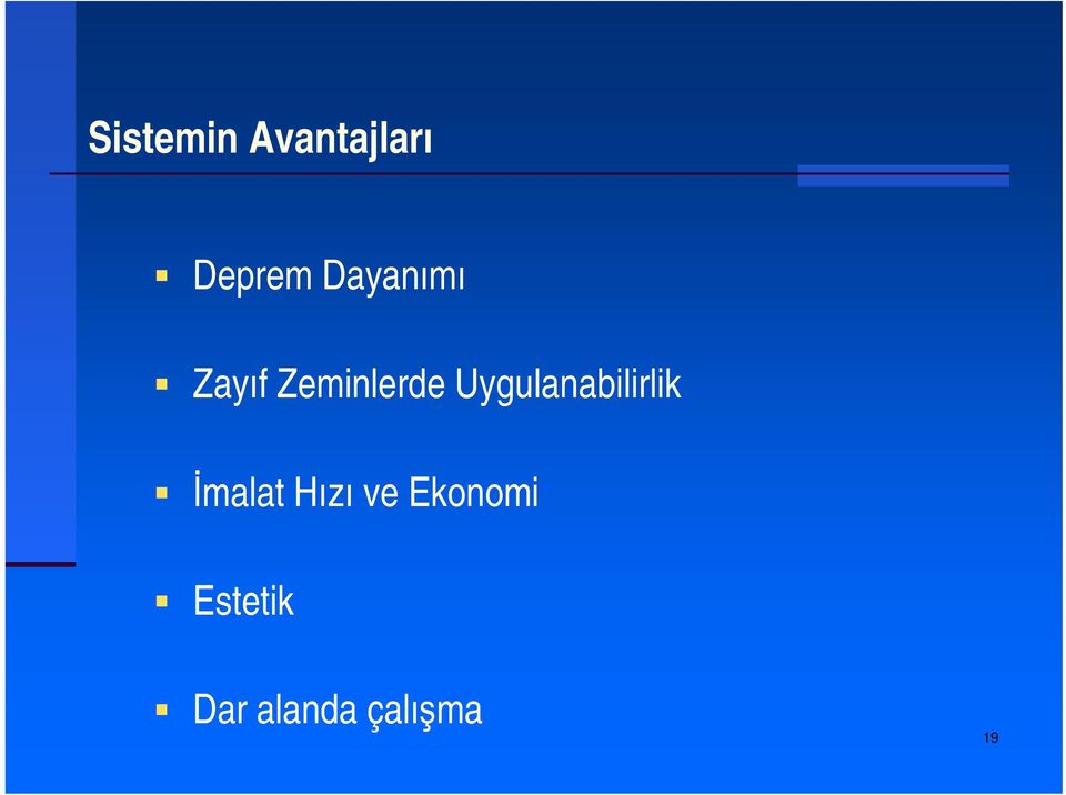 Uygulanabilirlik İmalat Hızı