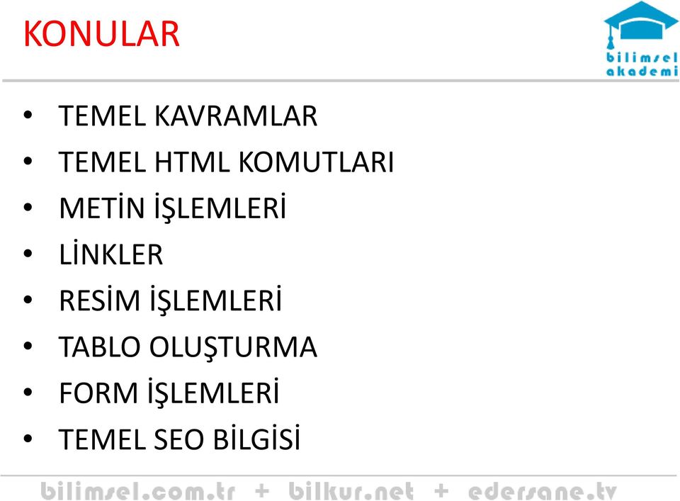 LİNKLER RESİM İŞLEMLERİ TABLO