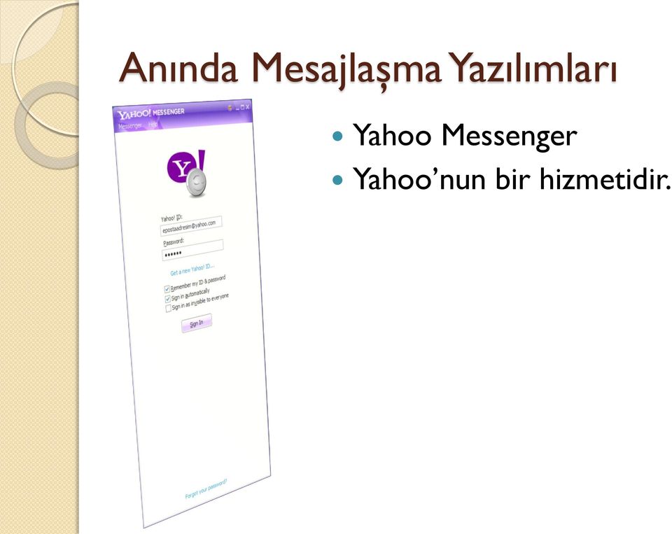 Messenger Yahoo