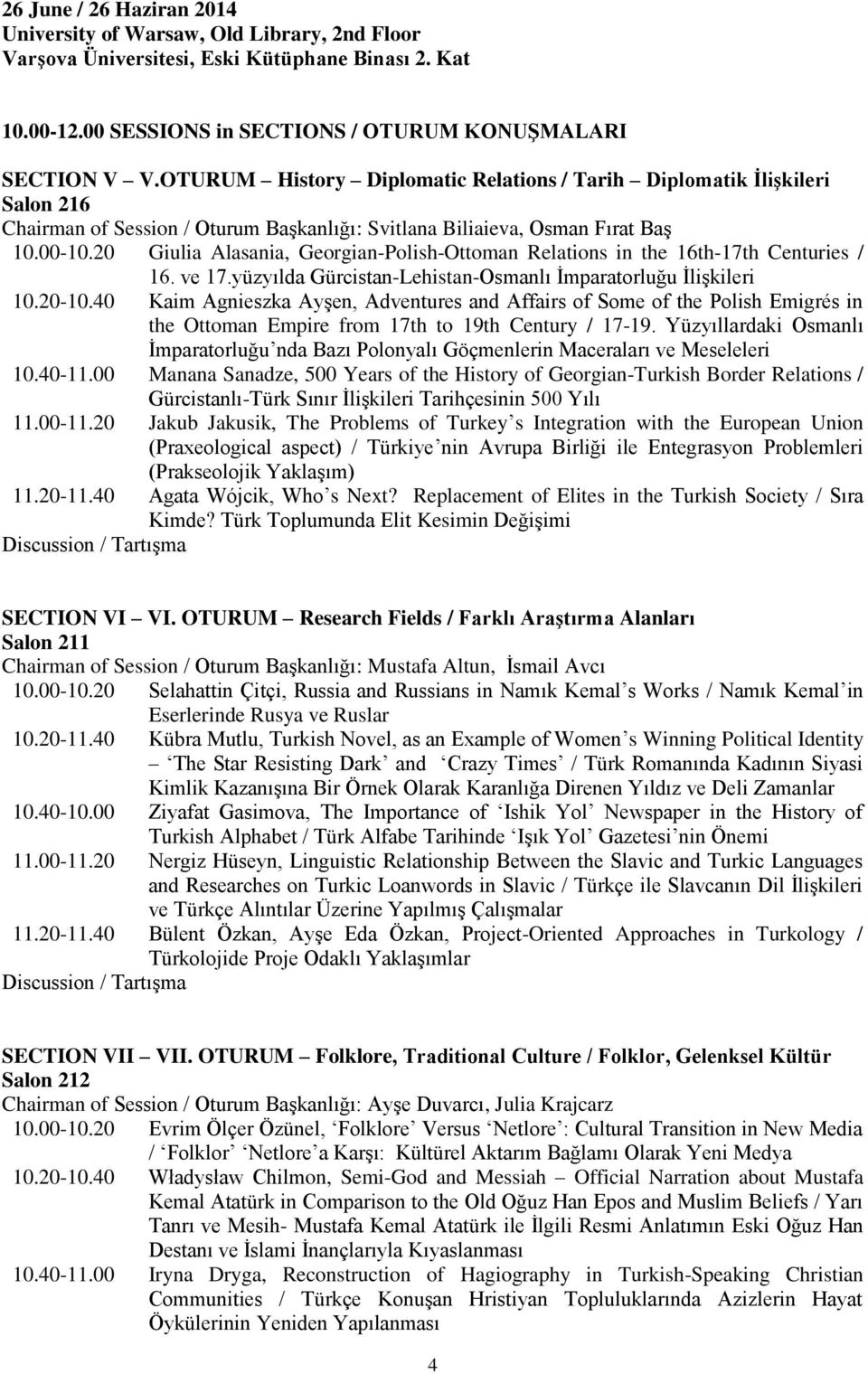 20 Giulia Alasania, Georgian-Polish-Ottoman Relations in the 16th-17th Centuries / 16. ve 17.yüzyılda Gürcistan-Lehistan-Osmanlı İmparatorluğu İlişkileri 10.20-10.