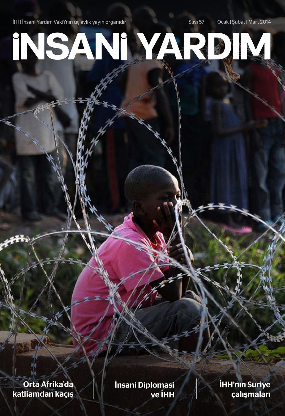 2014 Orta Afrika da katliamdan kaçış