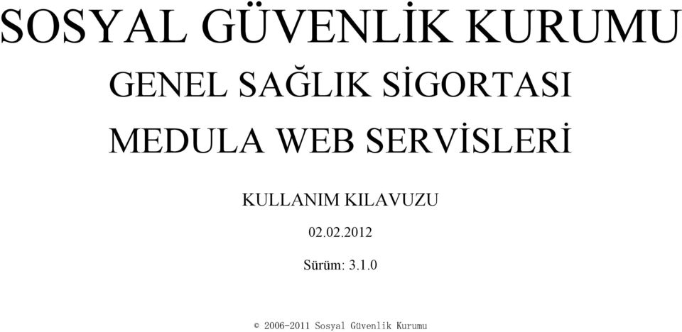 KULLANIM KILAVUZU 02.02.2012 Sürüm: 3.