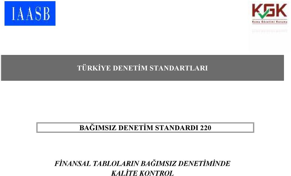 220 FİNANSAL TABLOLARIN