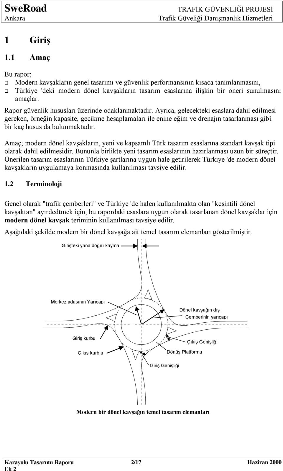 Rapor güvenlik hususları üzerinde odaklanmaktadır.