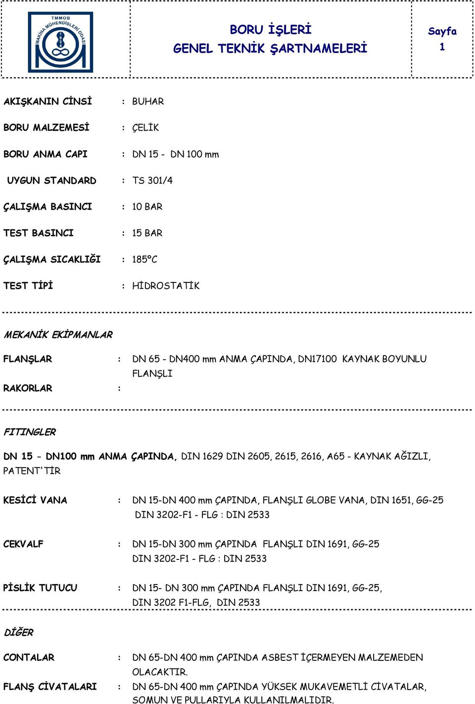 FLANŞLI GLOBE VANA, DIN 1651, GG-25 DIN 3202-F1 - FLG : DIN 2533 DN 15-DN 300 mm ÇAPINDA FLANŞLI DIN 1691, GG-25 DIN 3202-F1 - FLG : DIN 2533 DN 15- DN 300 mm ÇAPINDA FLANŞLI DIN 1691,