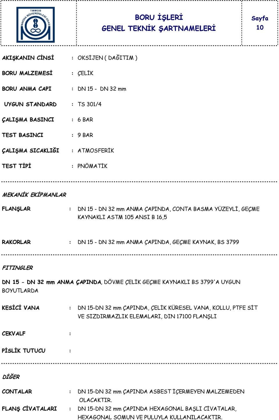 DN 15 - DN 32 mm ANMA ÇAPINDA, DÖVME ÇELİK GEÇME KAYNAKLI BS 3799'A UYGUN BOYUTLARDA KESİCİ VANA : DN 15-DN 32 mm ÇAPINDA, ÇELİK KÜRESEL VANA, KOLLU, PTFE SİT VE SIZDIRMAZLIK