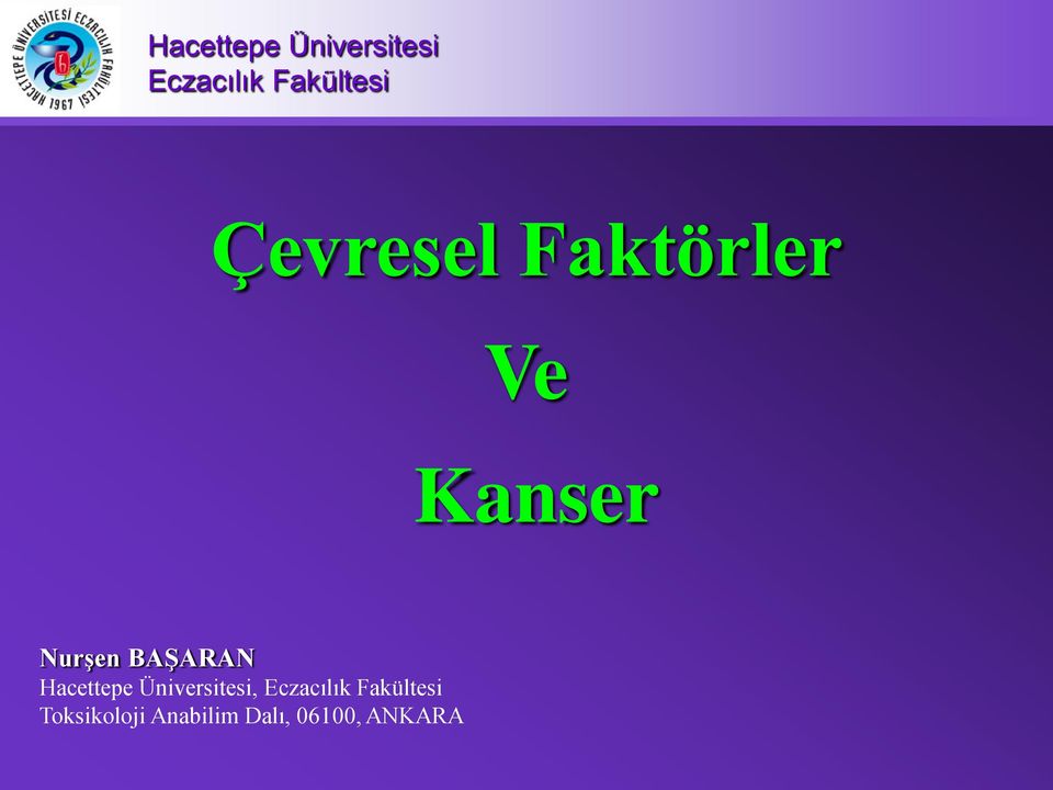 Hacettepe Üniversitesi,