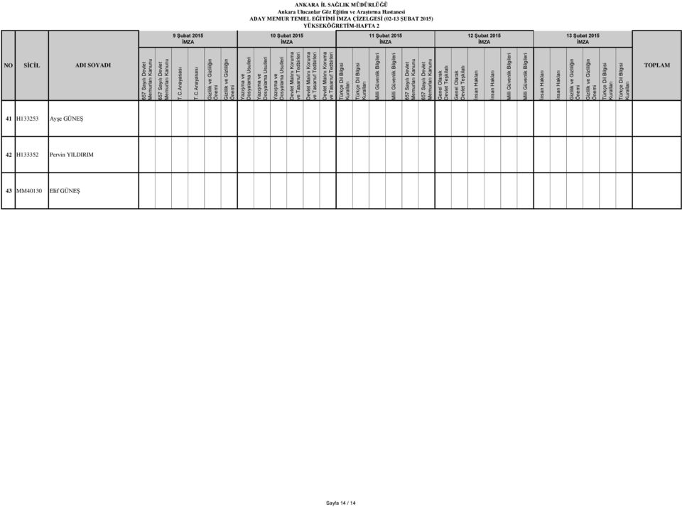 2015 12 Şubat 2015 13 Şubat 2015 41 H133253 Ayşe GÜNEŞ 42