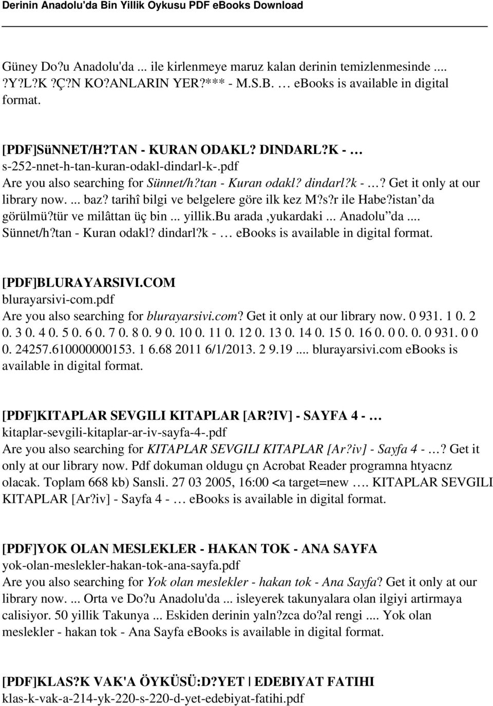 istan da görülmü?tür ve milâttan üç bin... yillik.bu arada,yukardaki... Anadolu da... Sünnet/h?tan - Kuran odakl? dindarl?k - ebooks is [PDF]BLURAYARSIVI.COM blurayarsivi-com.