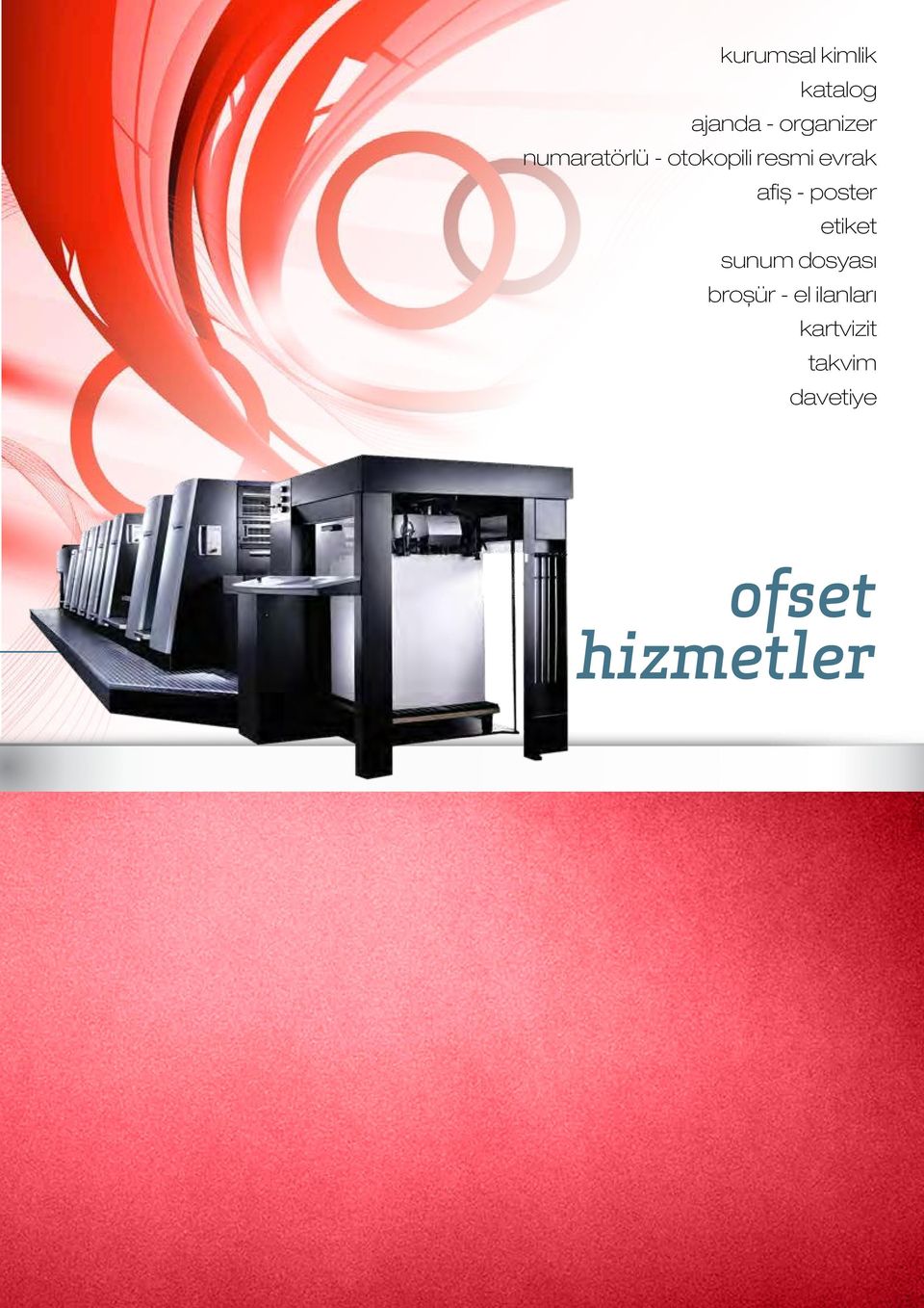 poster etiket sunum dosyası broşür - el