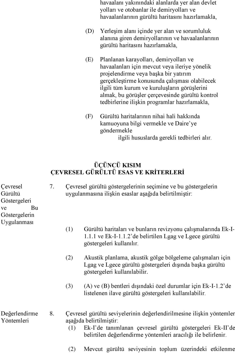 yatırım gerçekleştirme konusunda çalışması olabilecek ilgili tüm kurum ve kuruluşların görüşlerini almak, bu görüşler çerçevesinde gürültü kontrol tedbirlerine ilişkin programlar hazırlamakla,