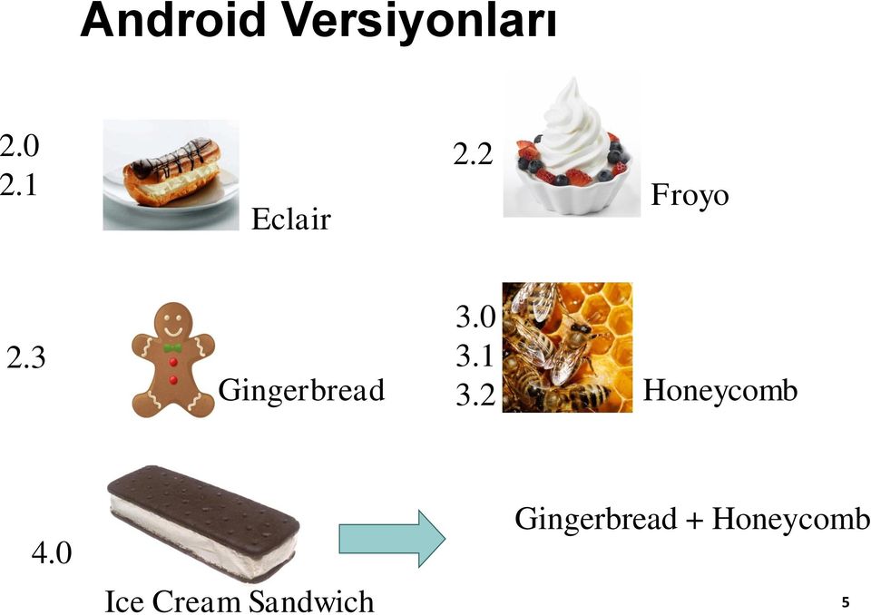 3 Gingerbread 3.0 3.1 3.