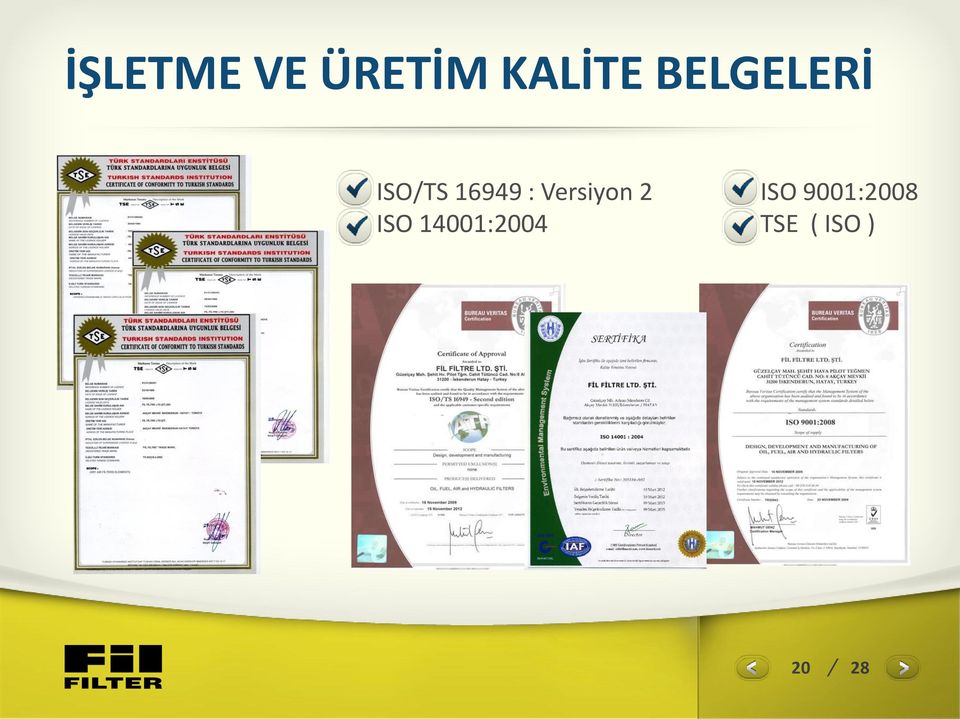 Versiyon 2 ISO 9001:2008