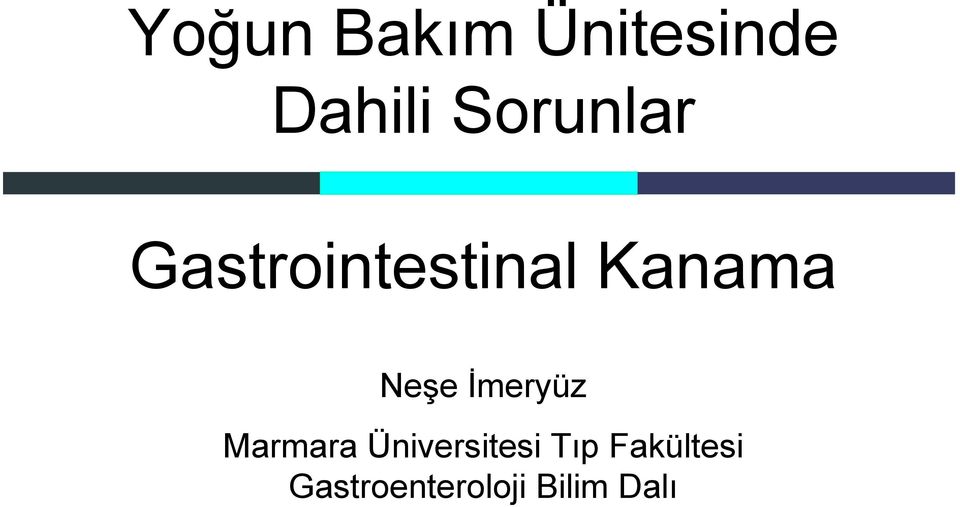 Neşe İmeryüz Marmara Üniversitesi