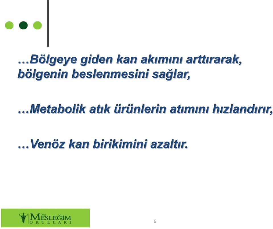 sağlar, Metabolik atık ürünlerin