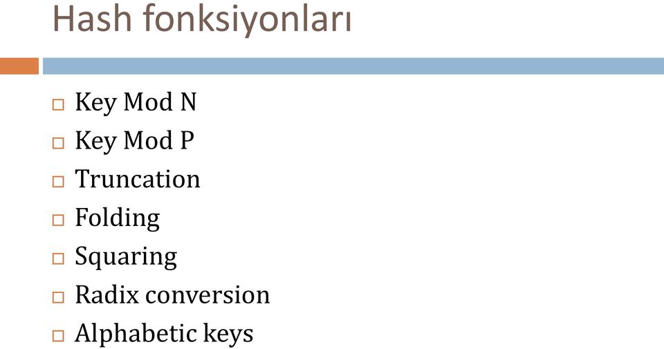 Truncation Folding