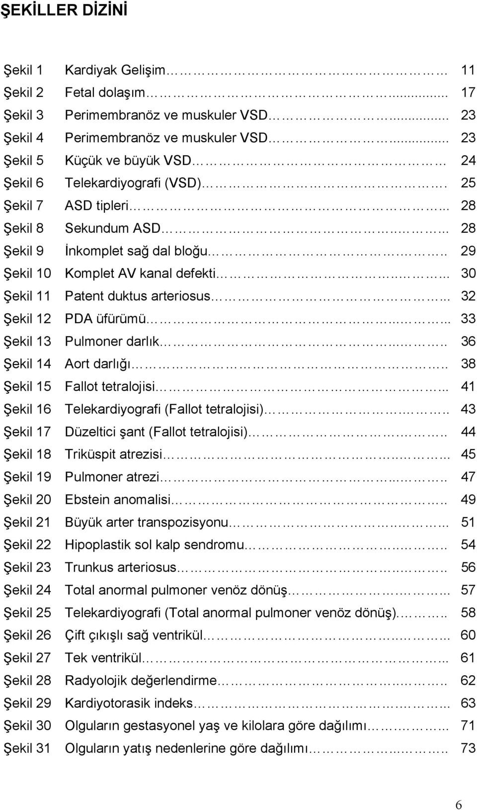 .... 30 Şekil 11 Patent duktus arteriosus... 32 Şekil 12 PDA üfürümü...... 33 Şekil 13 Pulmoner darlık..... 36 Şekil 14 Aort darlığı.. 38 Şekil 15 Fallot tetralojisi.