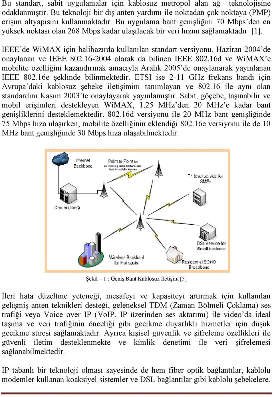 IEEE de WiMAX için halihazırda kullanılan standart versiyonu, Haziran 2004 de onaylanan ve IEEE 802.16-2004 olarak da bilinen IEEE 802.