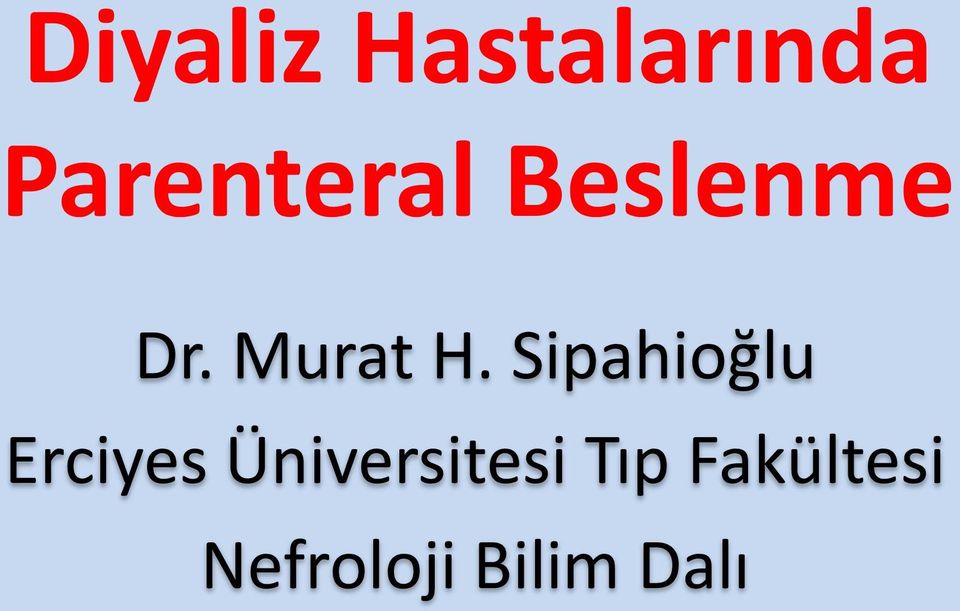 Murat H.