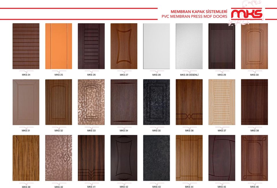 MEMBRAN KAPAK SİSTEMLERİ PVC MEMBRAN PRESS MDF DOORS. - PDF Ücretsiz indirin