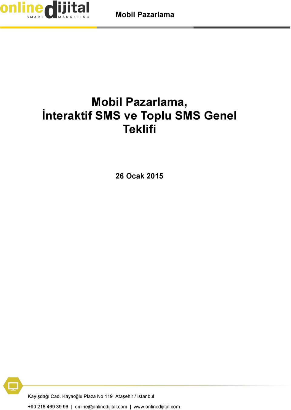 Toplu SMS Genel