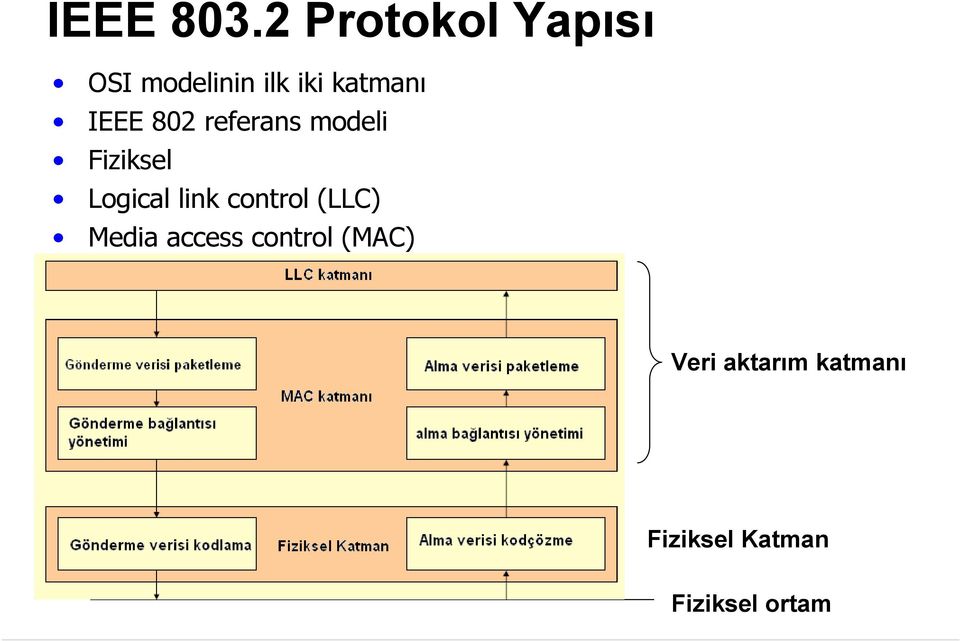 IEEE 802 referans modeli Fiziksel Logical link