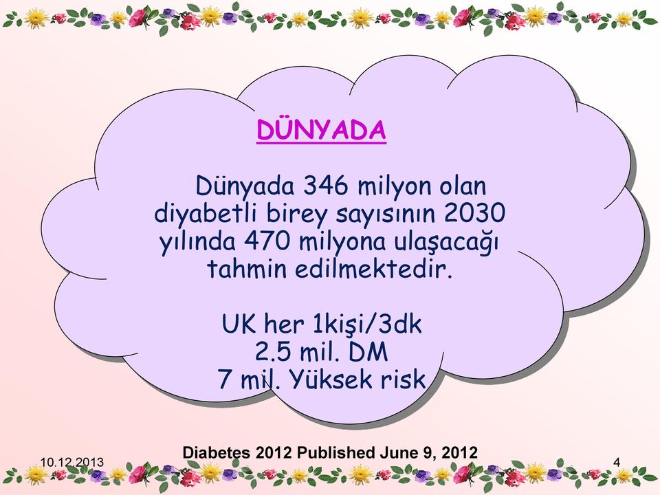 edilmektedir. UK her 1kişi/3dk 2.5 mil. DM 7 mil.