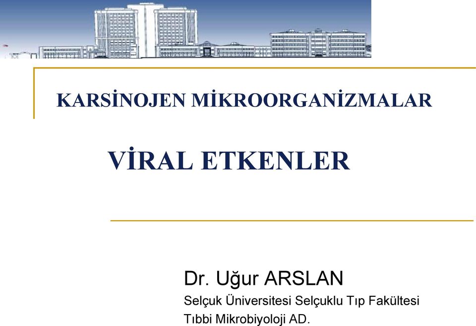 Uğur ARSLAN Selçuk Üniversitesi