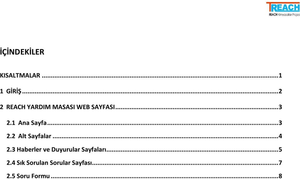 1 Ana Sayfa... 3 2.2 Alt Sayfalar... 4 2.