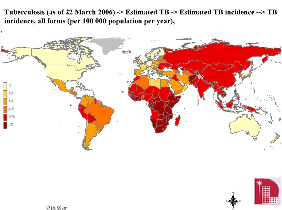 incidence --> TB incidence, all
