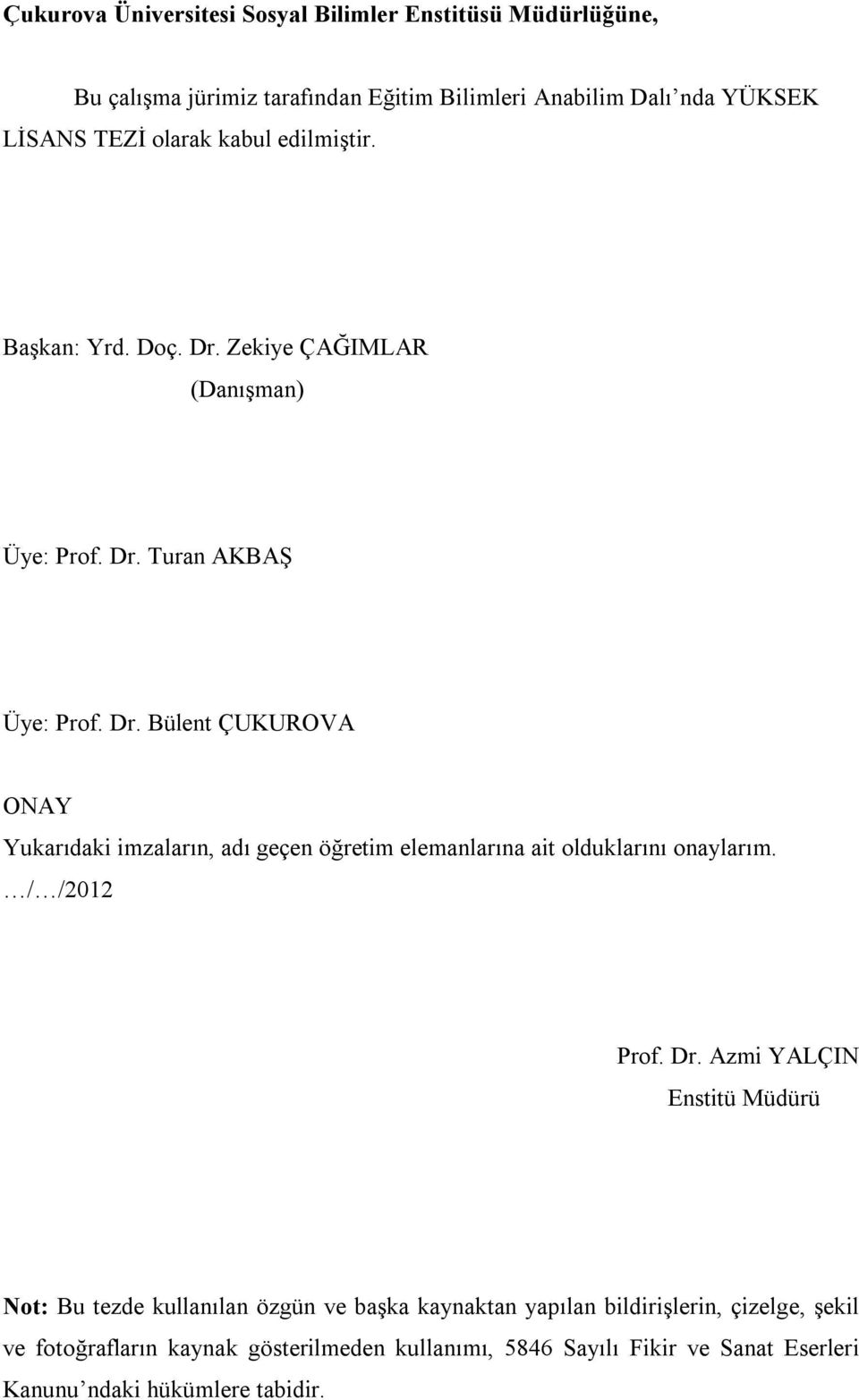 / /2012 Prof. Dr.