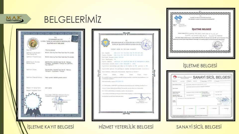 BELGESİ HİZMET