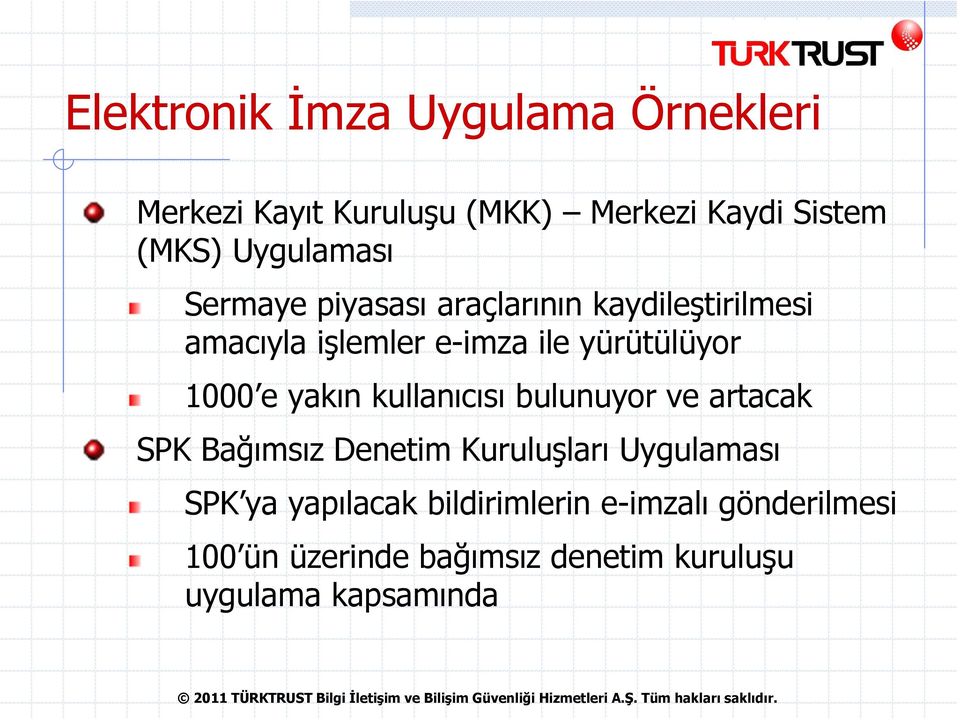 1000 e yakın kullanıcısı bulunuyor ve artacak SPK Bağımsız Denetim Kuruluşları Uygulaması SPK ya