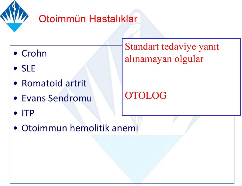 Otoimmun hemolitik anemi Standart