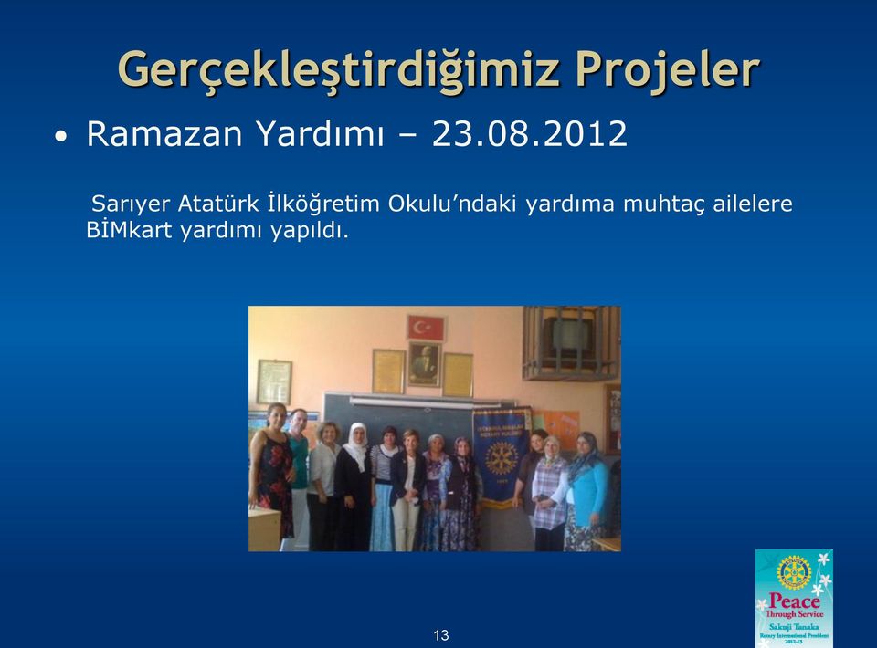 2012 Sarıyer Atatürk İlköğretim