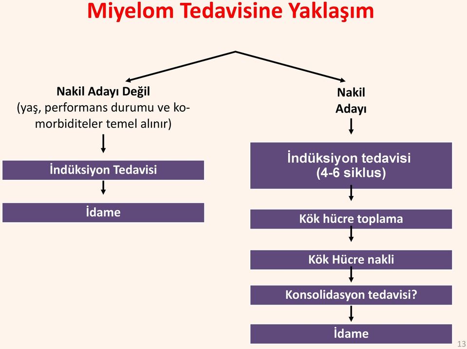 İndüksiyon Tedavisi Nakil Adayı İndüksiyon tedavisi (4-6