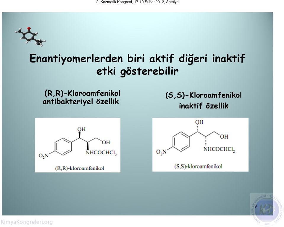 (R,R)-Kloroamfenikol antibakteriyel