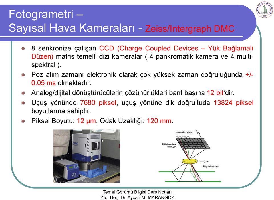 Poz alım zamanı elektronik olarak çok yüksek zaman doğruluğunda +/- 0.05 ms olmaktadır.