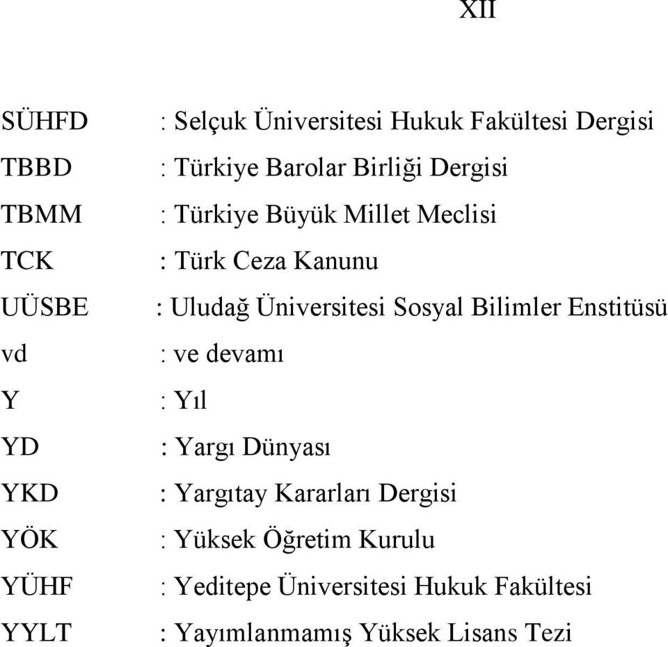 Uludağ Üniversitesi Sosyal Bilimler Enstitüsü : ve devamı : Yıl : Yargı Dünyası : Yargıtay